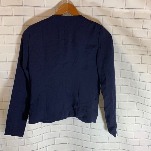 Tobi Open Front Navy Blazer Style Jacket Sz S - Picture 2 of 4